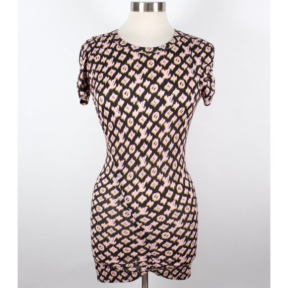 Louis Vuitton Dresses & Skirts - Louis Vuitton by Marc Jacobs dress top sz S stretch LV monogram bodycon pink